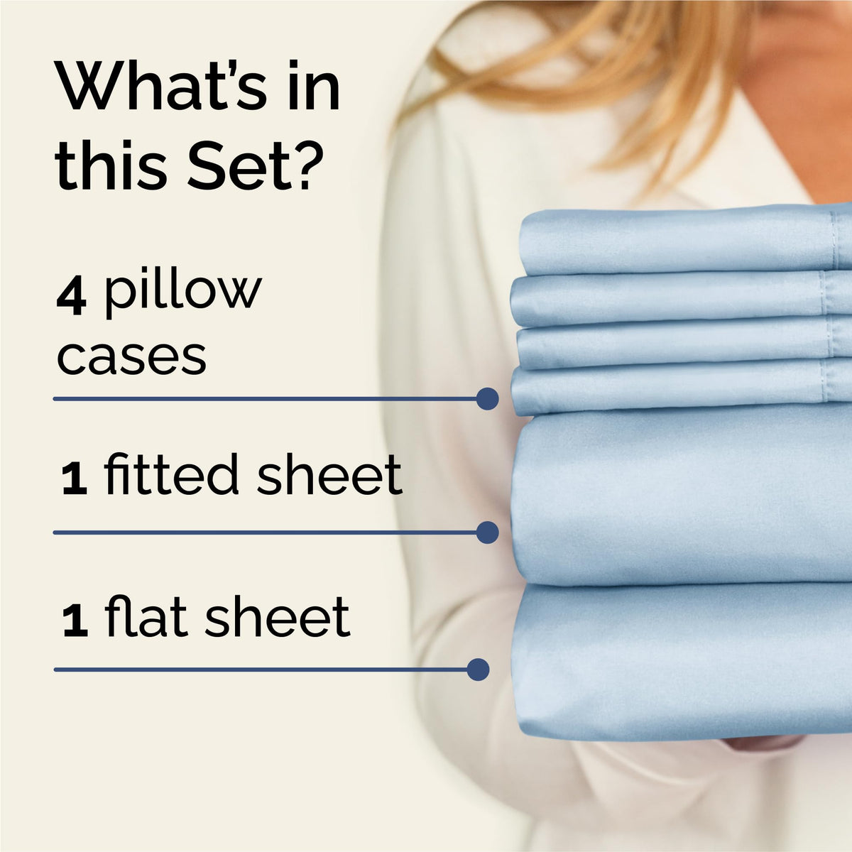 CGK Unlimited king flat sheet close-up highlights soft microfiber weave for smooth sleep.