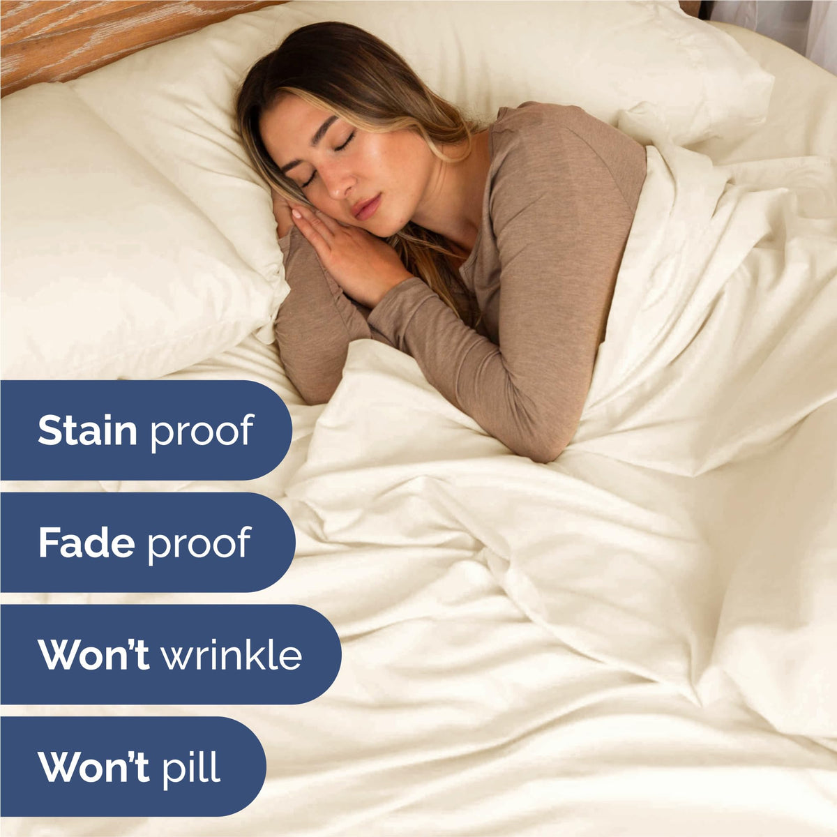CGK Unlimited soft microfiber sheets feel cool and airy for all-season comfort