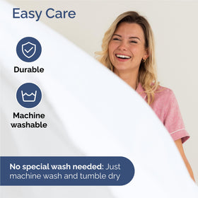 CGK Unlimited King sheet set with wrinkle-free finish in a tidy presentation