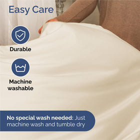 CGK Unlimited wrinkle-free appearance for effortless bed styling
