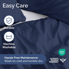 All-season breathable bedding from CGK Unlimited king set for cool nights.