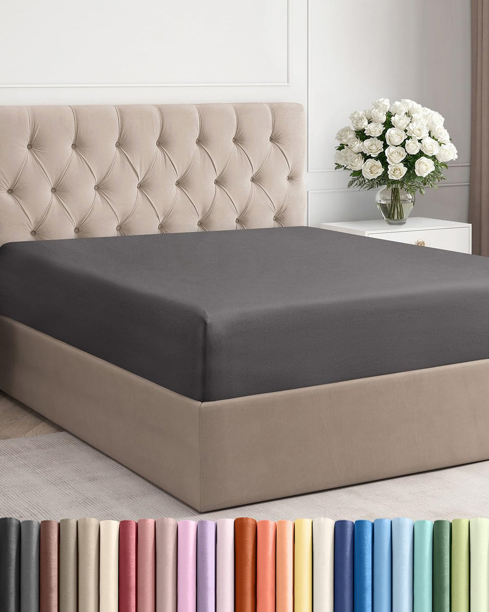 CGK Unlimited king fitted sheet with deep pockets for a secure fit