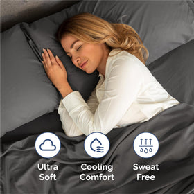 CGK Unlimited king flat sheet spread shows generous 102 by 105 inch size