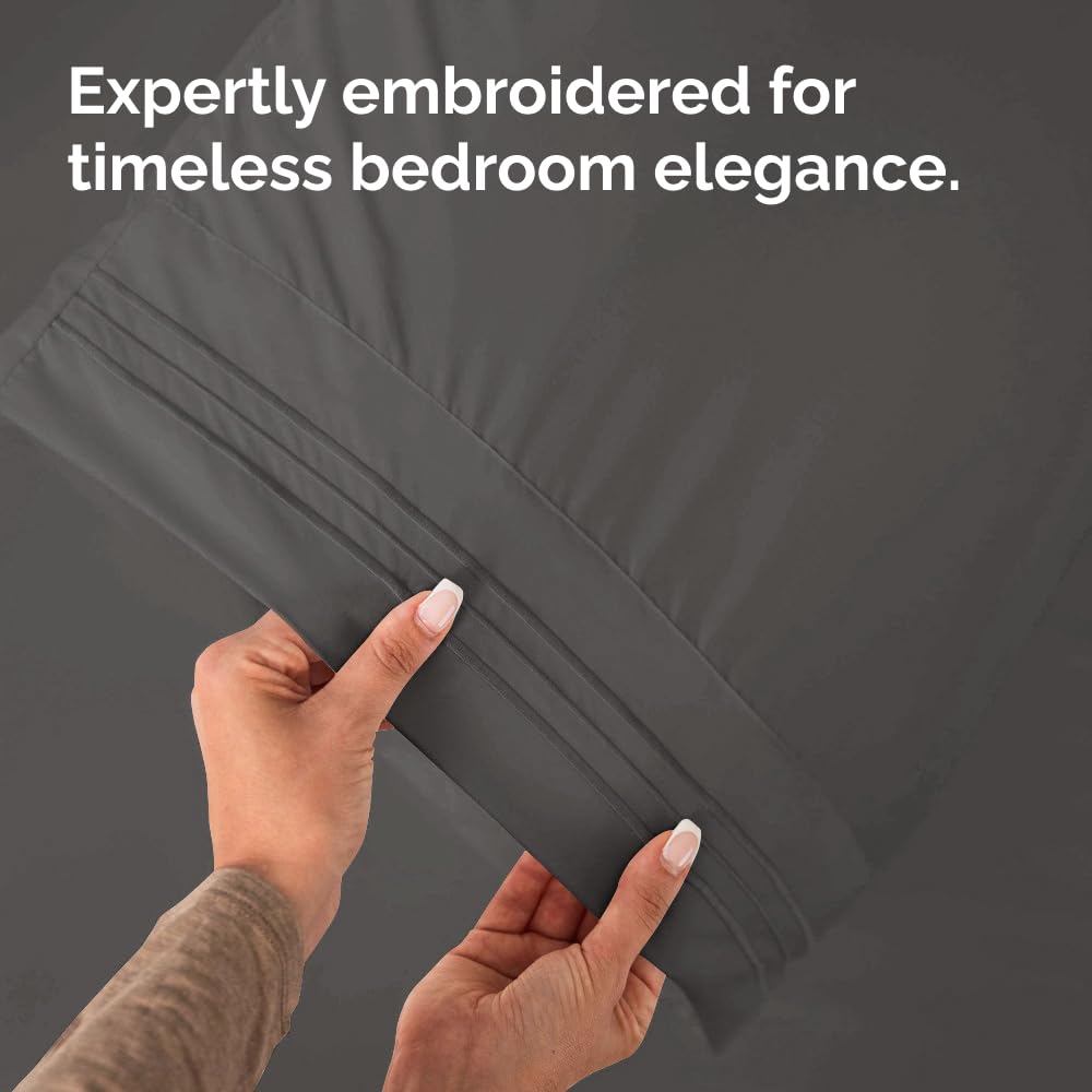 CGK Unlimited king pillow case breathable microfiber for comfortable sleep