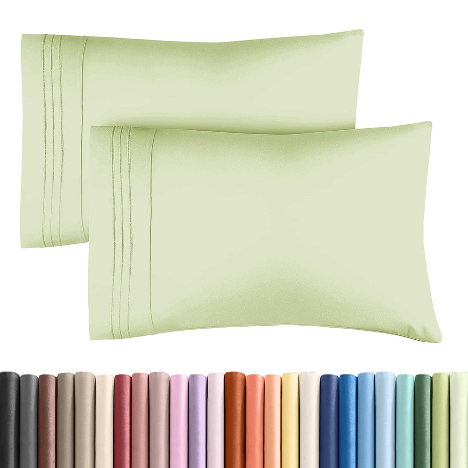 CGK Unlimited king pillow case set 2 shows soft texture for night comfort