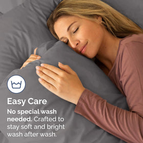 CGK Unlimited king pillow case set: reinforced seams for durability