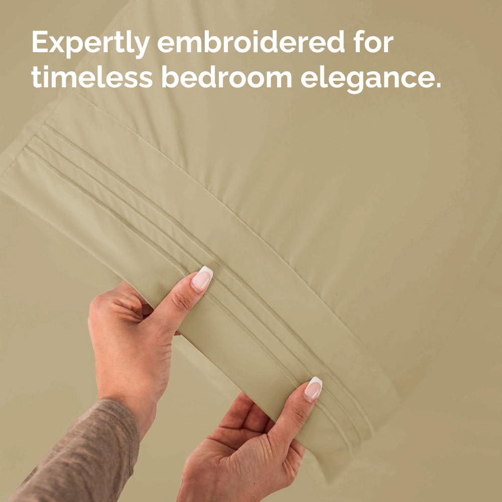 Designed to fit 20x40 pillows for secure, snug coverage.