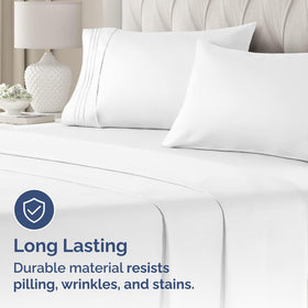CGK Unlimited breathable microfiber promotes comfortable temperature all night