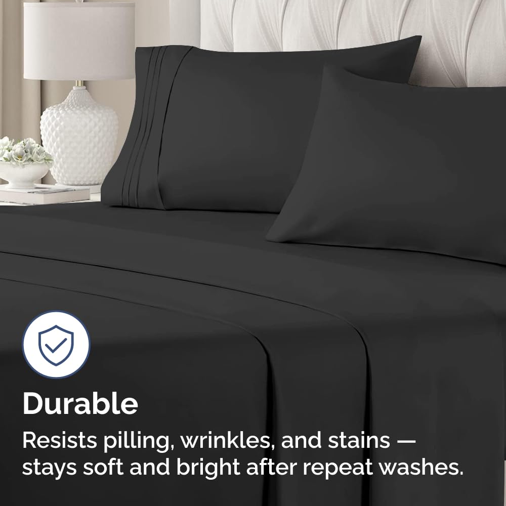 CGK Unlimited king pillow cases soft microfiber surface against skin