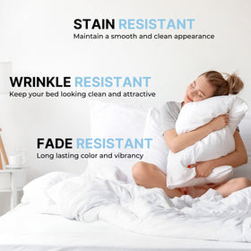CGK Unlimited pillow cases resist shrinkage and fading.