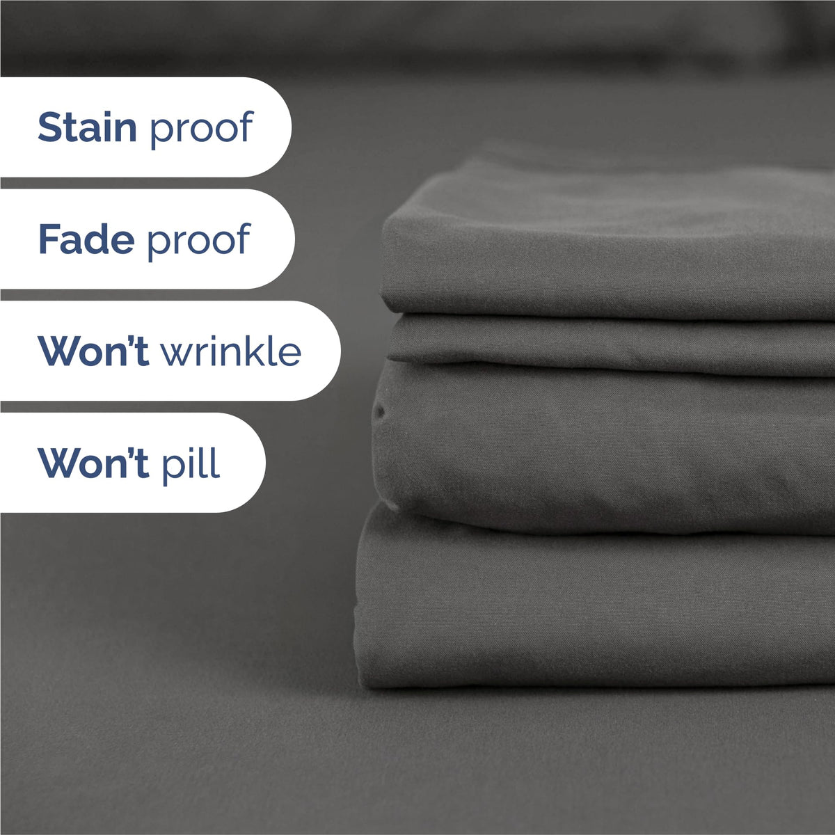 CGK Unlimited pillowcases neatly arranged illustrate smooth hotel like comfort