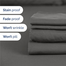 CGK Unlimited pillowcases neatly arranged illustrate smooth hotel like comfort