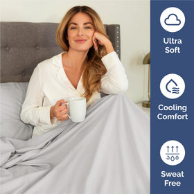 CGK Unlimited fabric close-up highlights brushed microfiber softness