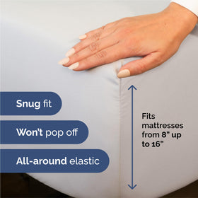 CGK Unlimited King pillowcases with silky-soft microfiber and easy care