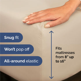 CGK Unlimited King pillowcases highlighting breathable microfiber for comfort
