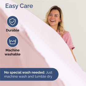 CGK Unlimited Lavender Pink sheet set breathable microfiber fabric for cooling nights