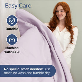 CGK Unlimited light lavender Oeko-Tex label indicates safe materials