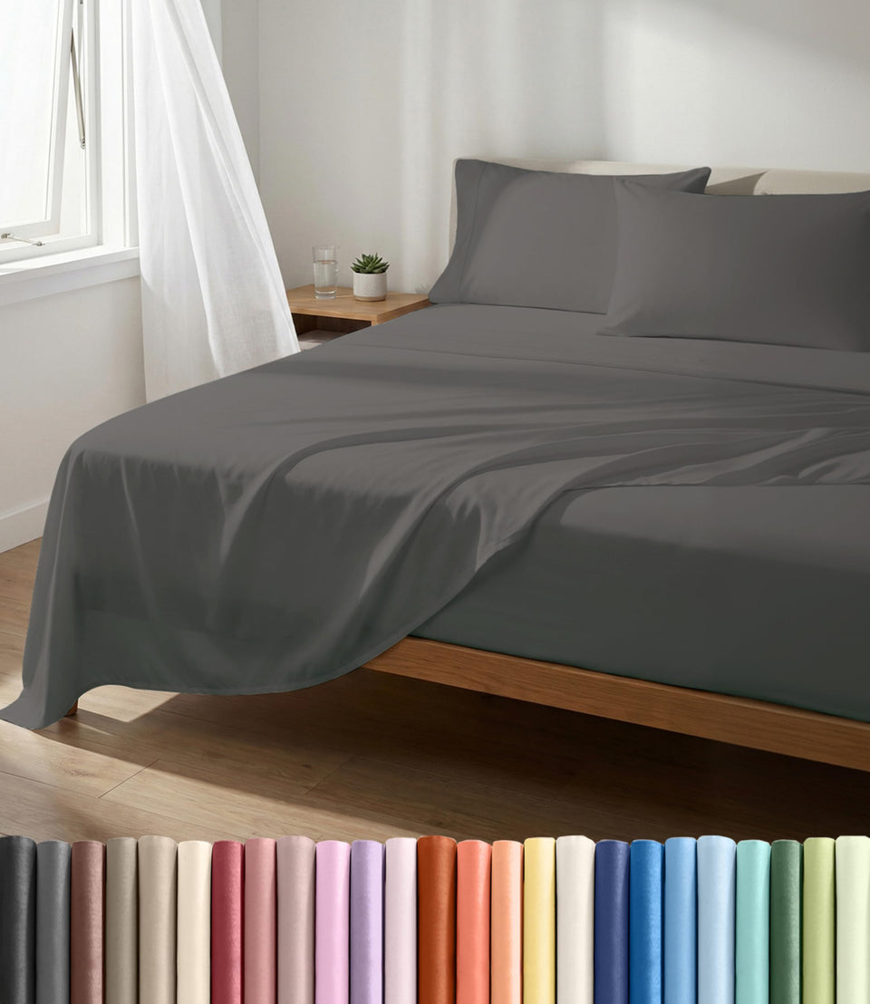 CGK Unlimited flat sheet image showing breathable comfort for hot sleepers