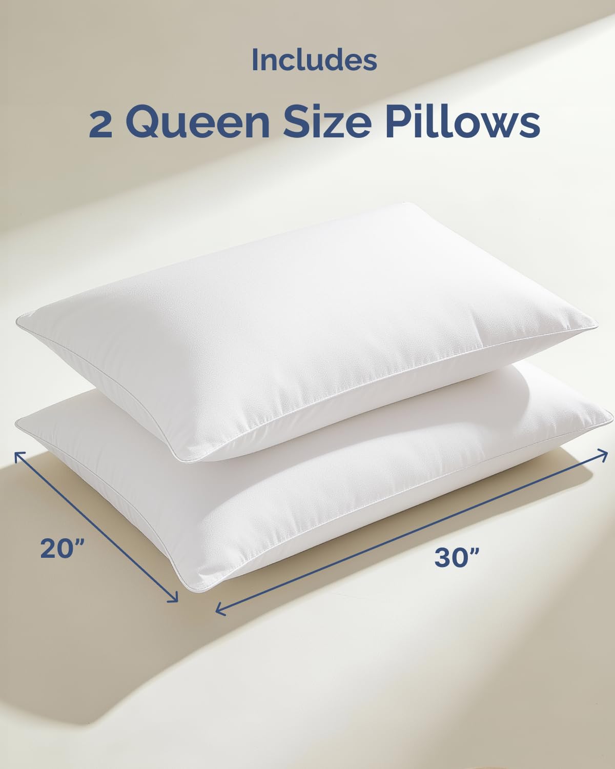 CGK Unlimited Linens Ultra-Thin Flat Pillow lifestyle dorm scene showcases cozy convenience.