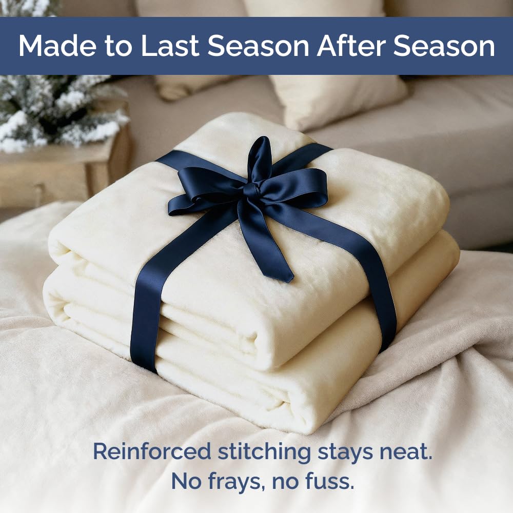 CGK Unlimited machine-washable blanket for easy care and quick cleanup
