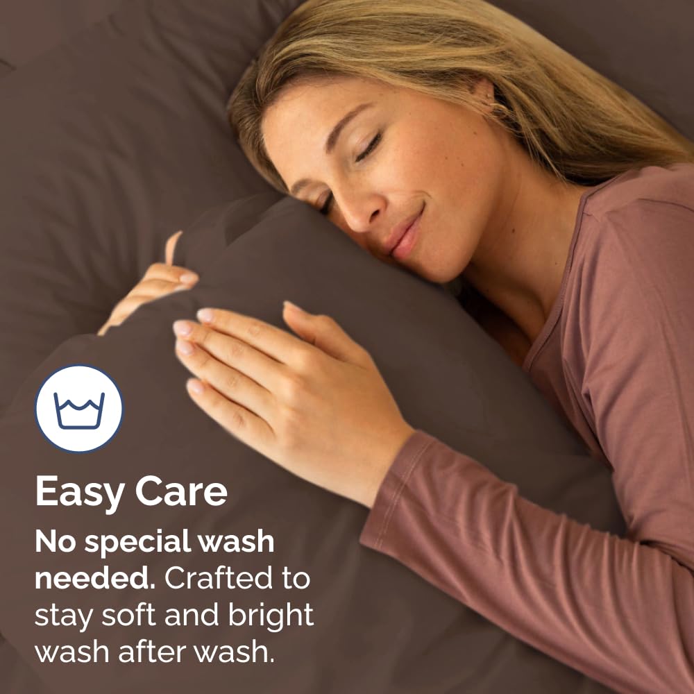 CGK Unlimited machine-washable king pillow cases for easy care
