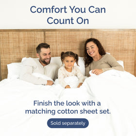 CGK Unlimited compatible with memory foam toppers for seamless layering