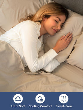 CGK Unlimited bedding compatible with memory foam toppers for a smooth sleep surface