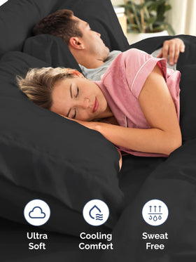 CGK Unlimited microfiber soft sheet set with lightweight, silky feel