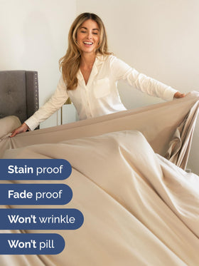 CGK Unlimited microfiber soft weave delivers luxurious comfort and breathability