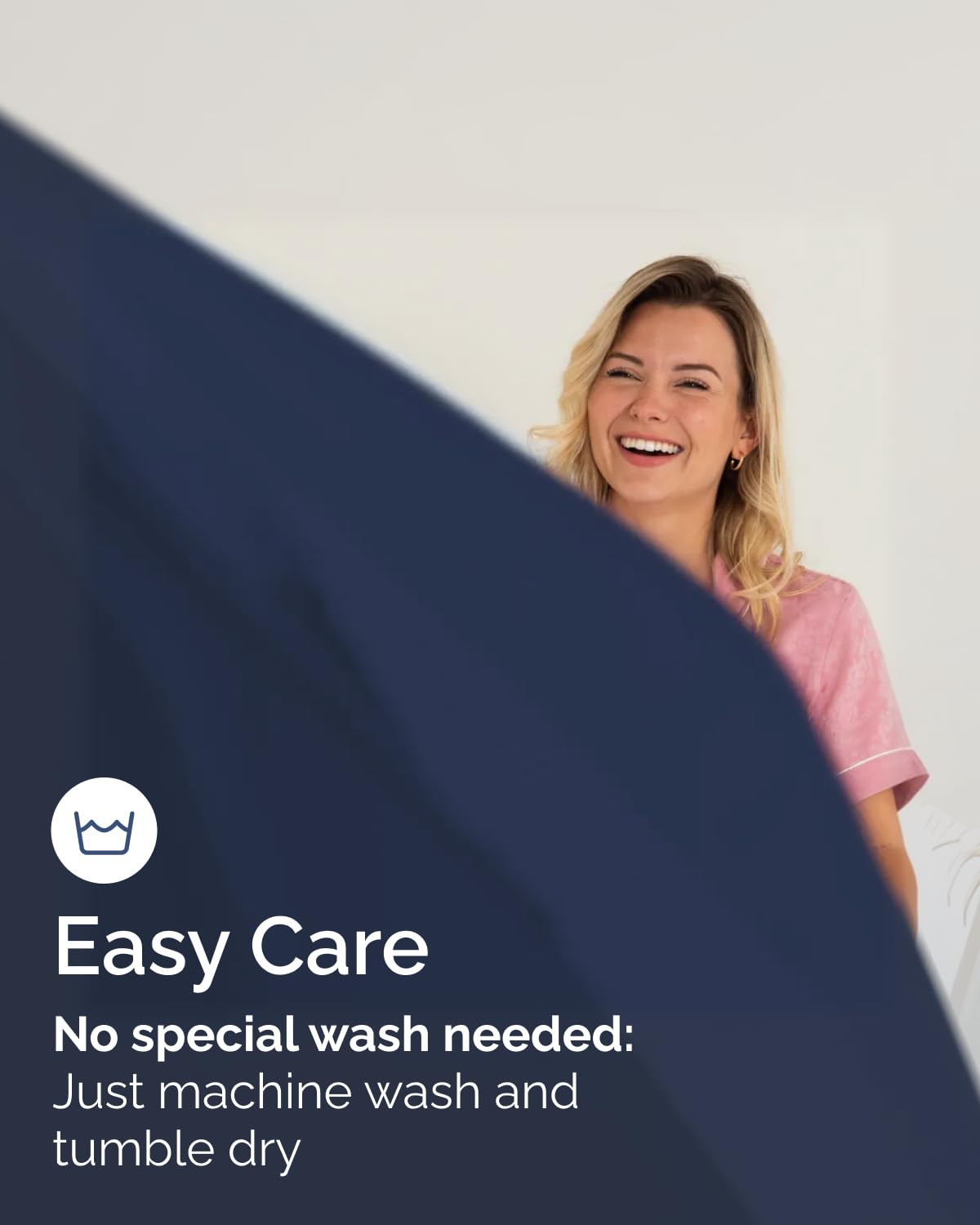 CGK Unlimited navy blue color complements modern bedrooms hotel ready look