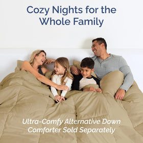CGK Unlimited pillow cases 2-pack complete the sheet set.
