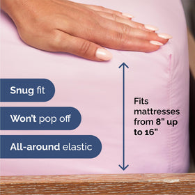CGK Unlimited pillow cases pair with the set for smooth sleep.