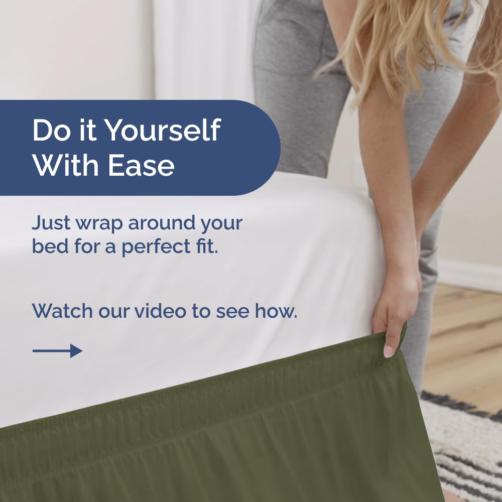 Pleated texture adds refined detail to your bed setup