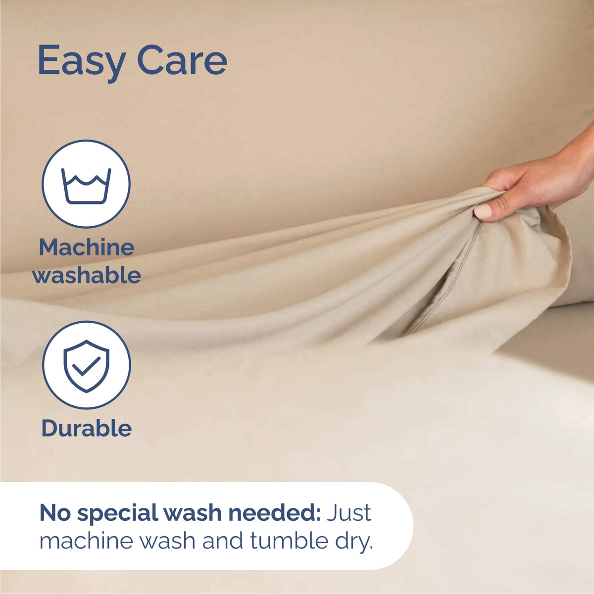 CGK Unlimited breathable microfiber set cools warm nights for comfortable sleep.
