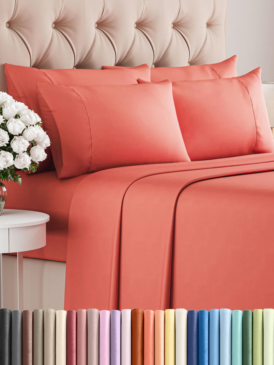 CGK Unlimited Queen flat sheet – cooling, breathable comfort
