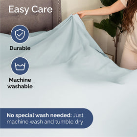 CGK Unlimited wrinkle-free finish offers easy care and neat beds