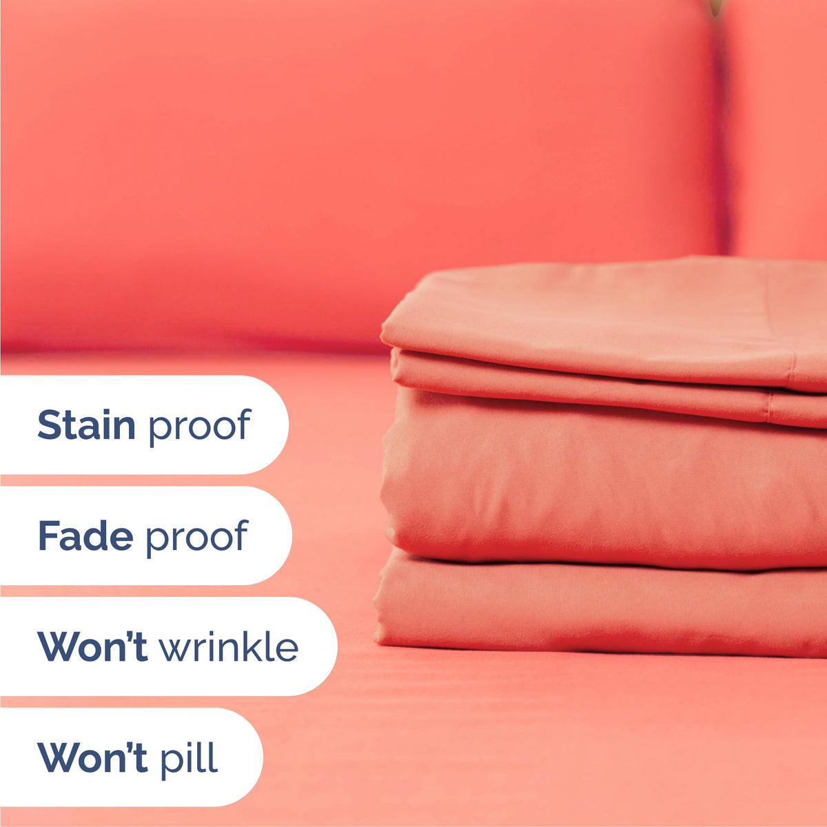 CGK Unlimited pillowcase 3 – wrinkle-resistant for guests