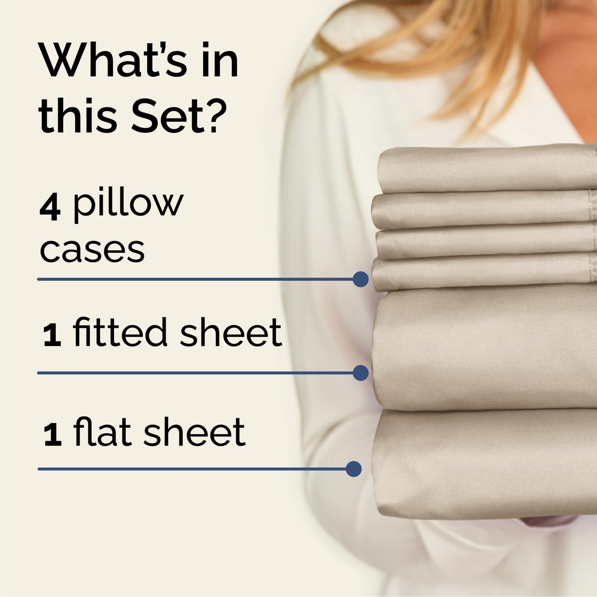 CGK Unlimited queen fitted sheet in wheat highlights deep pocket fit