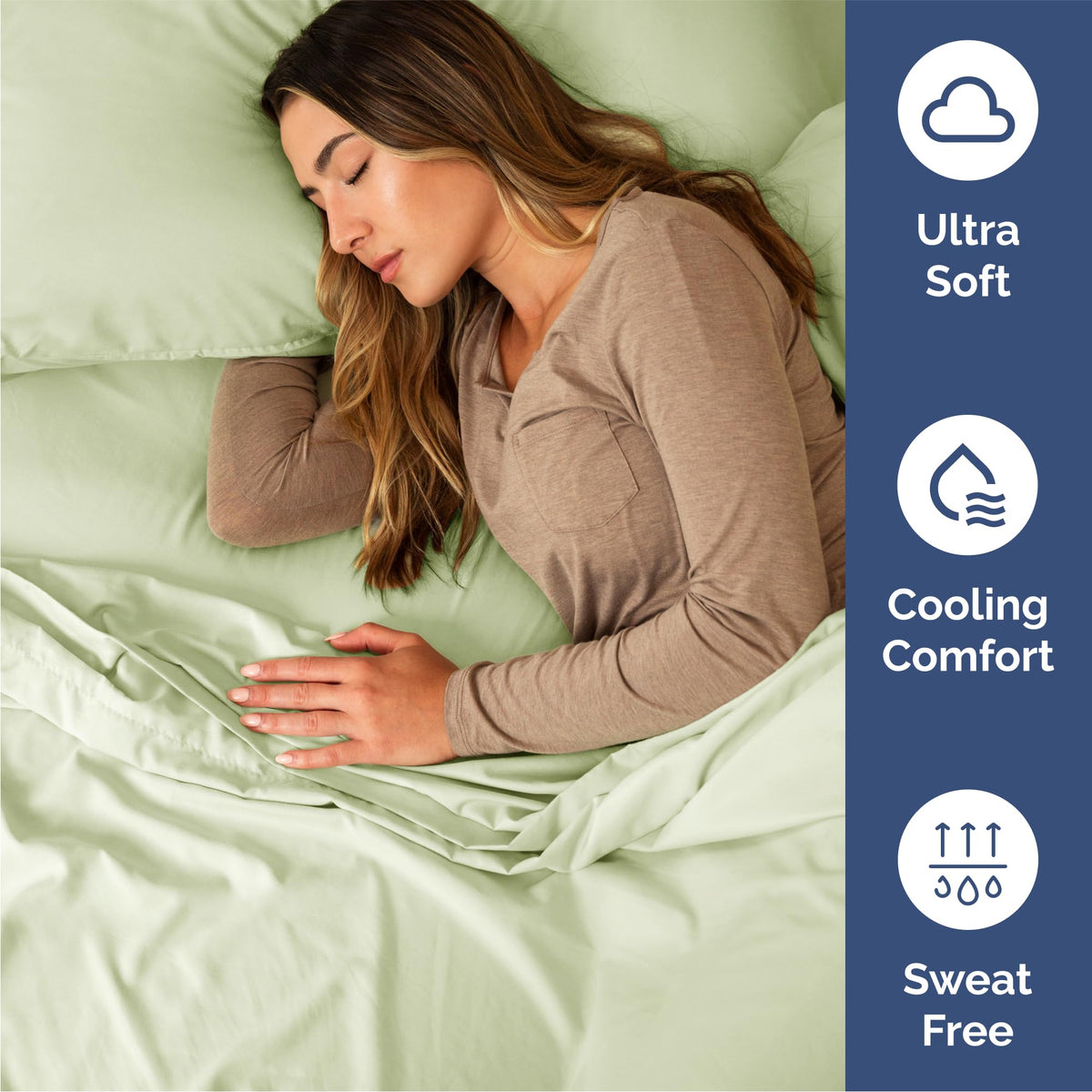 CGK Unlimited Queen deep pockets demonstrating secure fit on mattresses