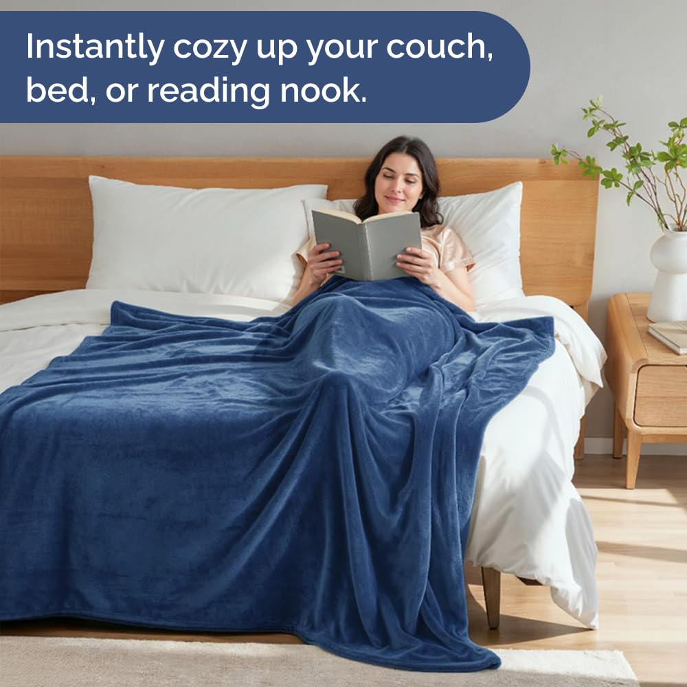 cgk unlimited queen-bed styling with the blanket for a warm bedroom accent.