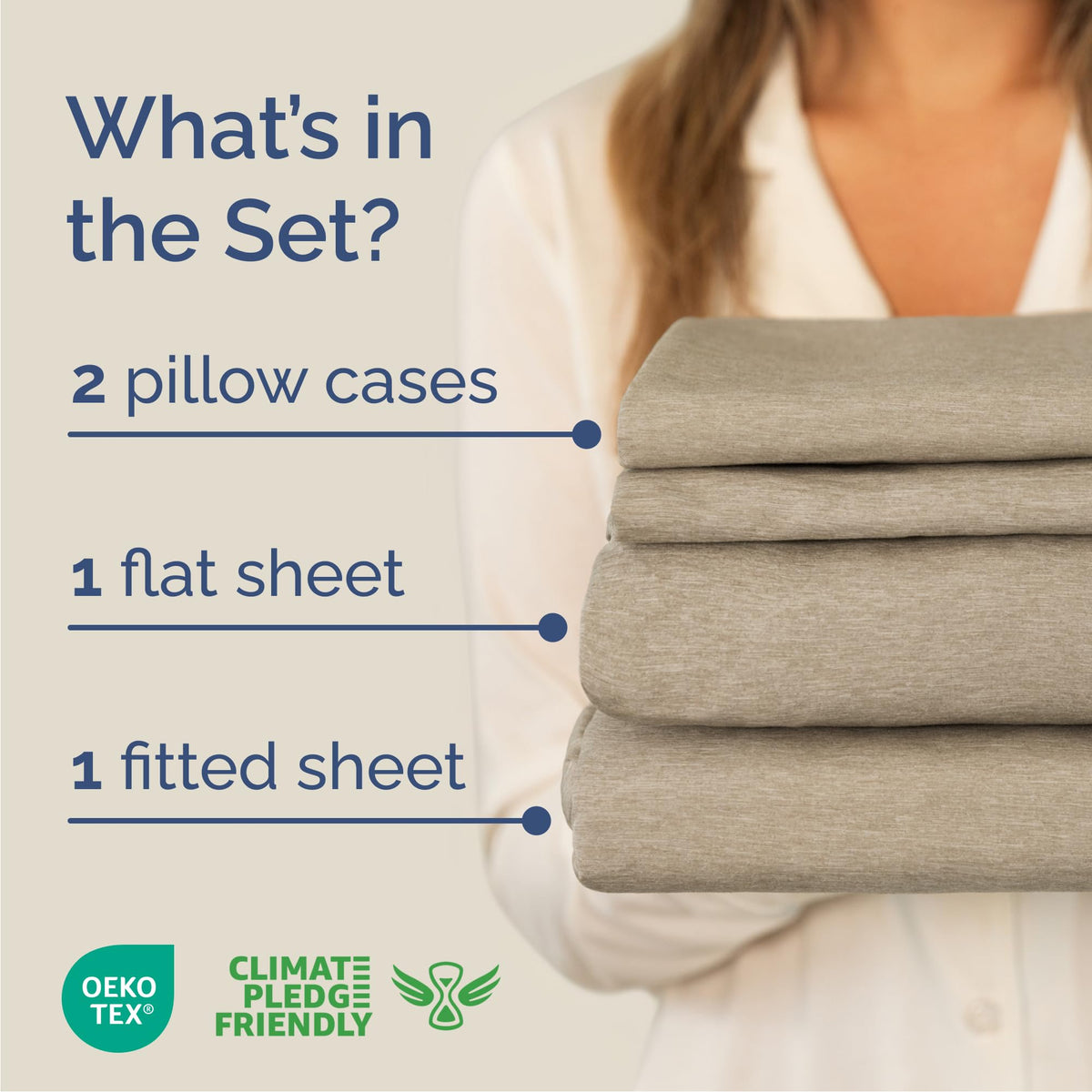 CGK Unlimited queen fitted sheet 80x60 demonstrating secure deep-pocket fit.