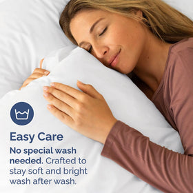 CGK Unlimited double-brushed microfiber texture feels plush against skin