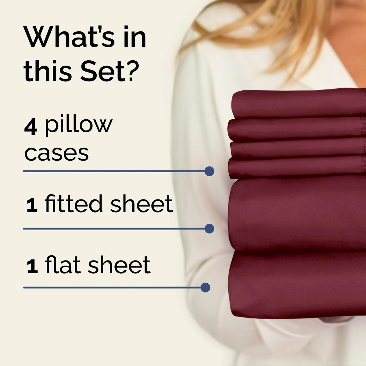 CGK Unlimited queen fitted sheet 60x80 provides snug, deep-pocket fit.