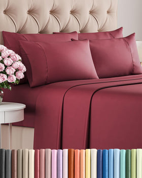 CGK Unlimited queen flat sheet 90x102 delivers cooling, breathable comfort.
