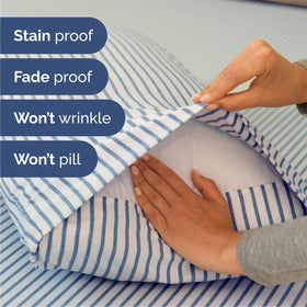 CGK Unlimited queen sheet set delivers hotel-luxury feel for any room.