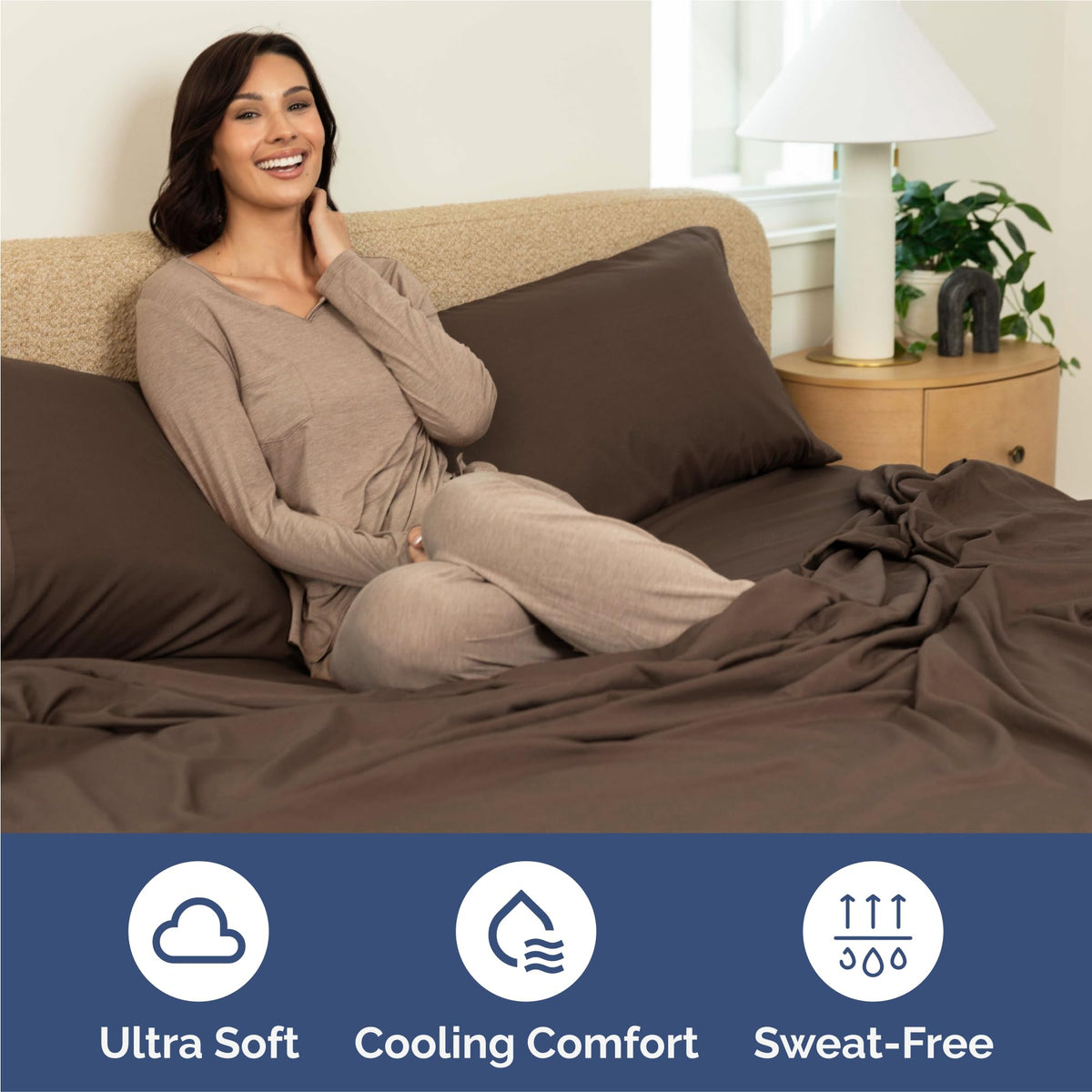 CGK Unlimited Queen Sheet Set four pillowcases highlight coordinated bedding.