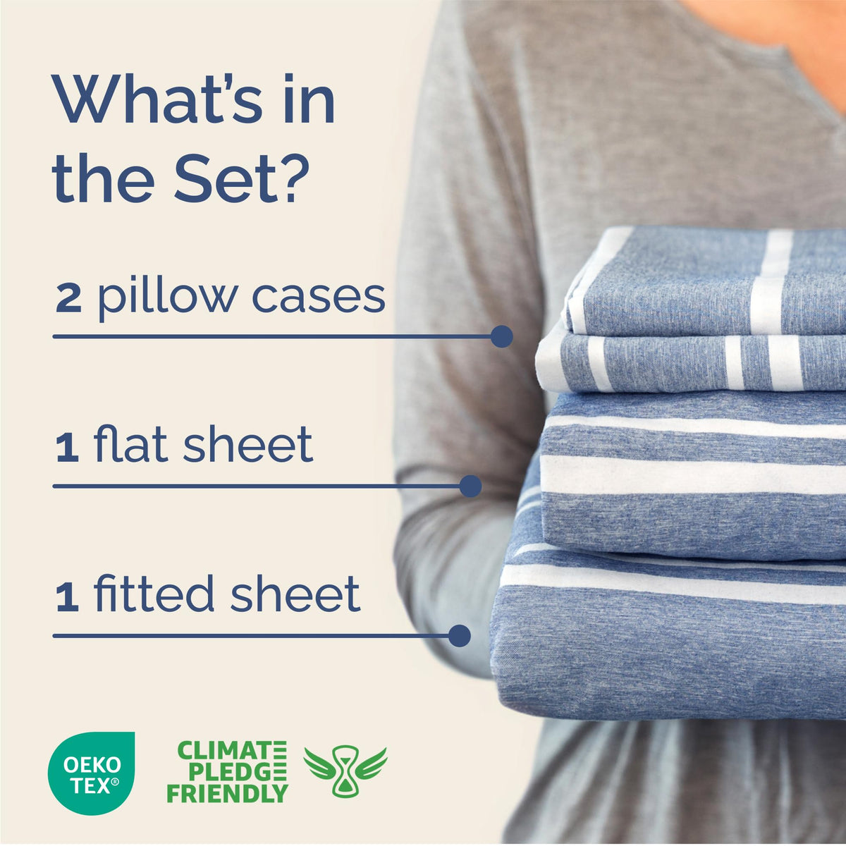 CGK Unlimited queen sheets deep-pocket fit close-up demonstrates secure mattress grip.