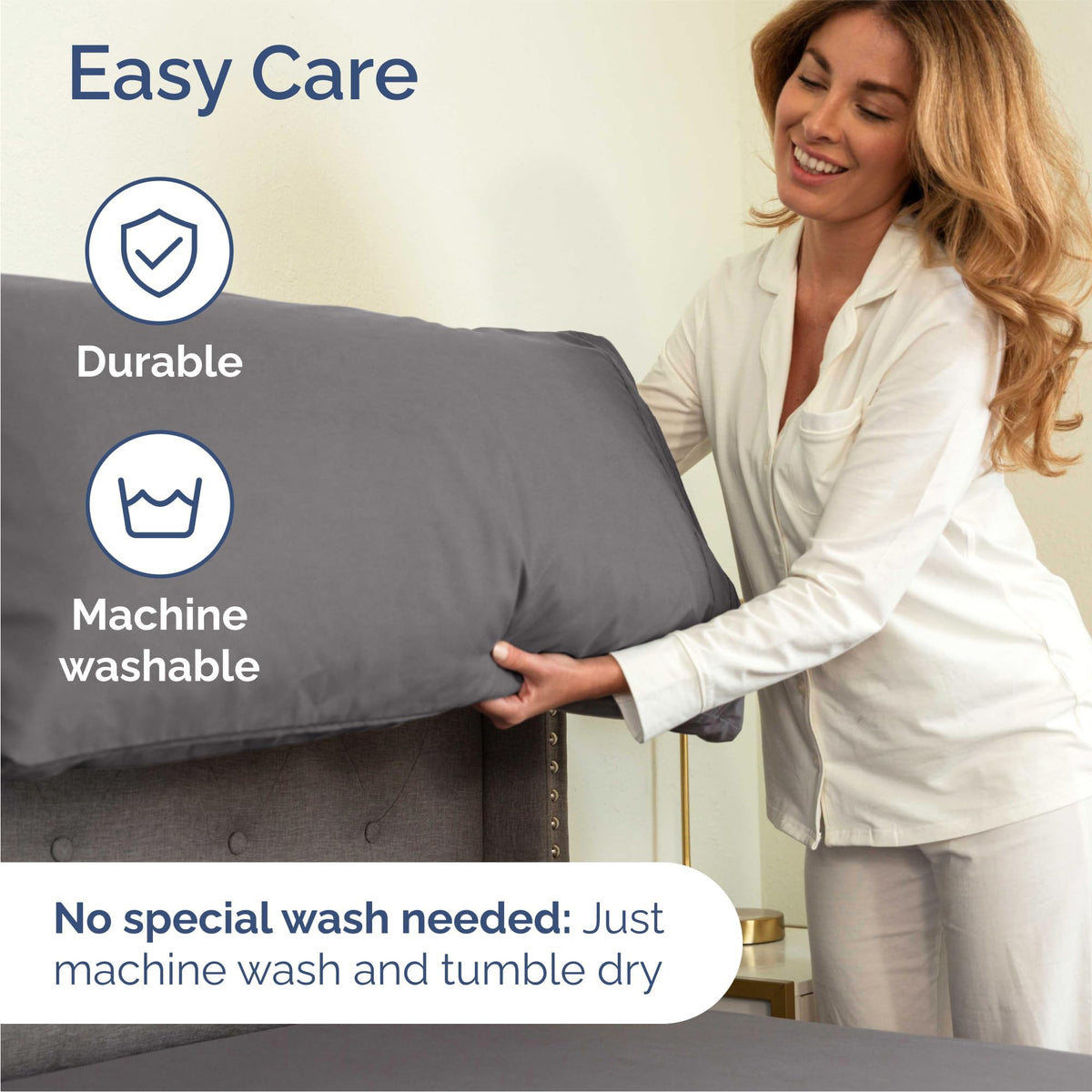 Soft brushed microfiber texture from CGK Unlimited for daily comfort