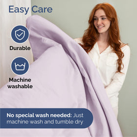 CGK Unlimited wrinkle-free finish keeps sheets neat with less folding effort.