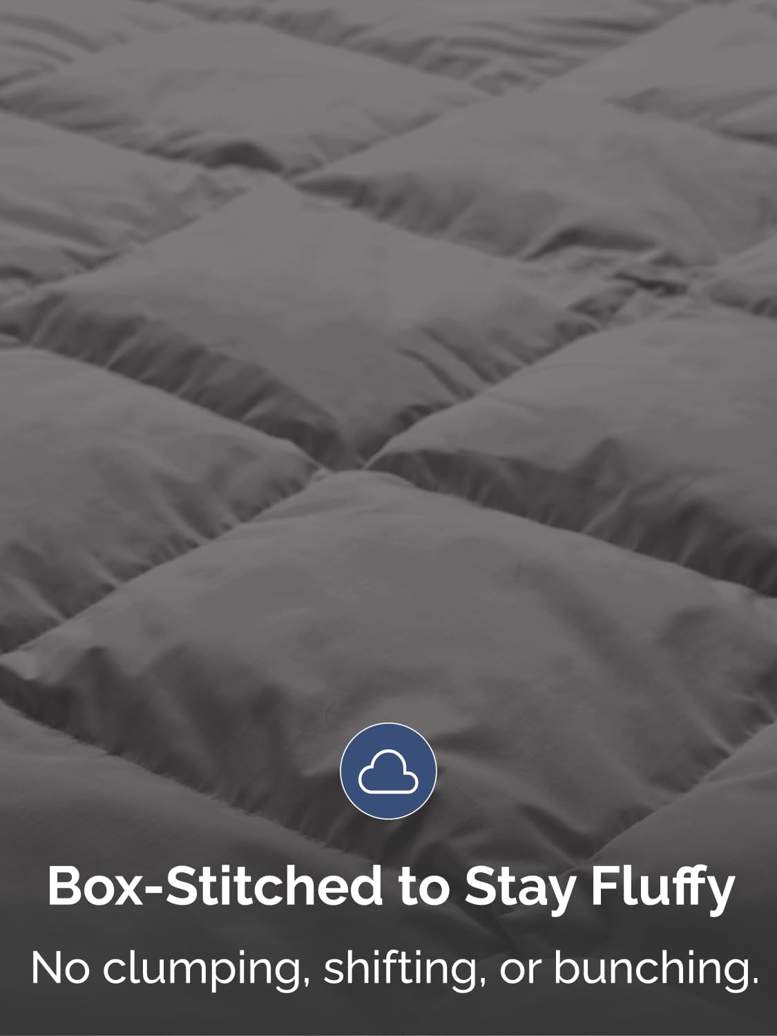 CGK Unlimited packaged duvet insert ready for storage and care